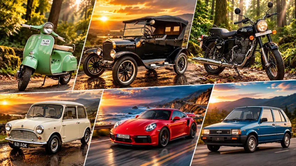 The Cars and Motorcycles That Became Automotive Legends